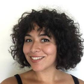 Professor Erika Carrillo smiling