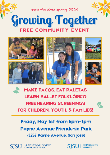 Growing Together flyer