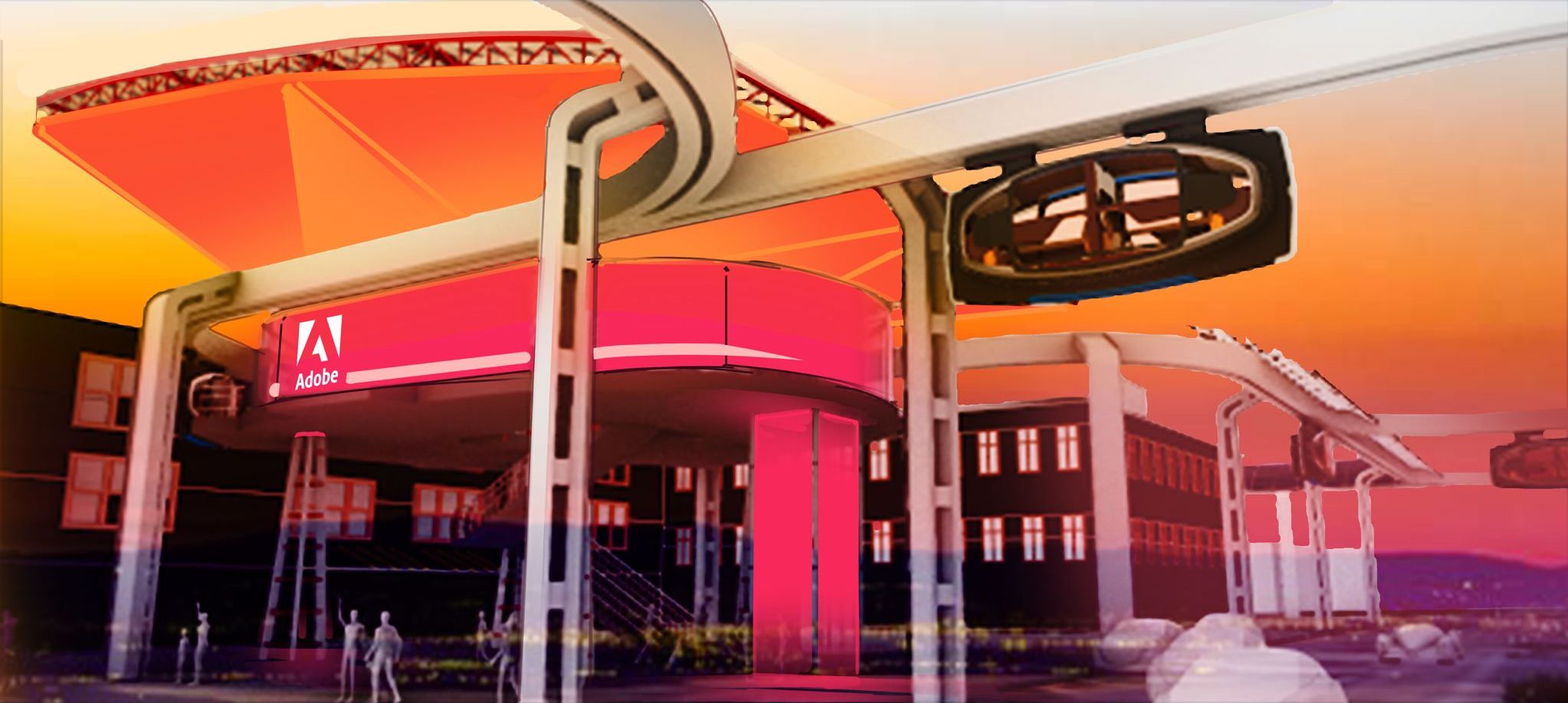 Rendering of station.